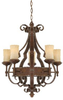 Mid. Chandeliers-Pillar Candle - 307290 - Light Center (The)