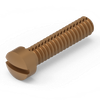 Inch Fillister Head, Slotted Screws - FL -603-SVAU - UC Components, Inc.