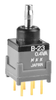 SWITCH TOGGLE DPDT 0.4VA 28V - B23KP - NKK Switches