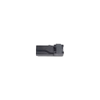 Electronic Slide Bolt, Front Mount, Left Bolt Position, 24 Volts, Plastic, Black -- EM-10-13-410 - Image