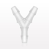 Y Connector, Barbed, Natural - 61626 - Qosina Corp.