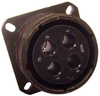Circular Connector Receptacle, Size 15, 37 Position, Wall; Military Specification Amphenol Aerospace - 28W6210 - Newark, An Avnet Company