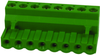 Terminal Block Pluggable, 8 Position, 30-12Awg; Pitch Spacing Buchanan Te Connectivity - 35C0961 - Newark, An Avnet Company