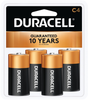 Battery, Alkaline Manganese Dioxide, 1.5V, Lr14; Battery Voltage Duracell -- 65W8048