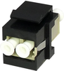 Fibre Keystone Coupler, Lc Duplex Mm; Convert From Fibre Optic Connector Tuk - 77Y7628 - Newark, An Avnet Company