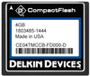 Memory Card, Compactflash, Slc, 4Gb; Blank Media Flash Memory Type Delkin Devices - 37AC8454 - Newark, An Avnet Company