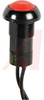 Switch; IP67 Sealed; PB; Latching; Red Actuator and Wire Leads - 70066032 - Allied Electronics, Inc.