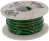 Wire, Hook-Up; 22 AWG; Solid; 0.010 in.; 0.045 in.; -60 degC; 600 V; Green - 70134923 - Allied Electronics, Inc.