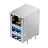 Modular/Ethernet Connector (RJ45) Jacks With Magnetics - 2073-MGB0A1-1CDDB005H-ND - DigiKey