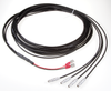 Cable 4xDC-power (M) to 2xFaston(F) 2.9m - AO-0548--- - Hottinger Bruel and Kjaer UK Ltd.