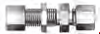 DIN Bite Type Tube Fitting - DBHU Bulkhead Union - Image
