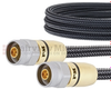 75 Ohm N Male to 75 Ohm N Male Cable 75 Ohm Armored Test Coax in 60 cm and RoHS Compliant - FMCA1032-60CM - Fairview Microwave Inc.