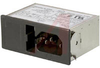 MULTI FUNCTION MODULE FILTER, 862 SERIES, NO VOLTAGE SELECTOR, W/FUSE HOLDER - 70133325 - Allied Electronics, Inc.