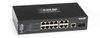 Hardened Managed Ethernet Switch, 13-Port 10/100BASE-TX + 1-Port 100BASE-FX SC Multimode (2 km) - LEH813-1MMSC - Visual Sound, Inc.
