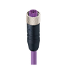 PROFIBUS Data Single-Ended Cordset: M12 Standard, female, - 0975 254 103 - Belden Inc.