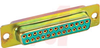 connector,d-sub,str receptacle,machinedcontacts,solder cup term,25 socket cont -- 70039626