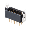 5+5 Pos. Male DIL Vertical Throughboard Conn. Latches - M80-8531045 - Harwin Plc