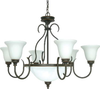 60-1103 Mid. Chandeliers-Glass Up - 754908 - Capital Lighting, Inc.