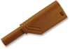 Safety, Plug, 4Mm, Brown, Las S Ws; Gender Hirschmann Test And Measurement - 20T9374 - Newark, An Avnet Company