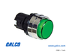 IDEC Pushbutton Illuminated - HW4L-A2-W - Galco Industrial Electronics