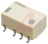 Relay;E-Mech;Low Signal;DPDT;Cur-Rtg 0.3/1AAC/ADC;Ctrl-V 12DC;SMD Mnt;SMT;8 Pin -- 70175668
