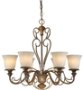 2491-06-41 Mid. Chandeliers-Glass Up - 413403 - Capital Lighting, Inc.