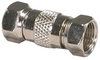 F-Type Dual Male Inline Coupler - 2701-SF-08 - SFCable.com