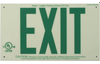Frameless Brady Glo Exit Sign - Green - 87808B - Brady Corporation