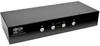 4-Port DisplayPort KVM Switch with Audio, Cables and USB 3.0 SuperSpeed Hub -- B004-DPUA4-K - Image