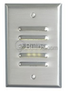 LED Brushed Nickel Step Light Fixture - P6828-09 - bulbs.com