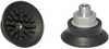 Flat suction cup (round) for very dynamic handling SAF 50 HT2-65 G1/4-AG - 10.01.01.12357 - Schmalz Inc.
