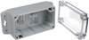 Enclosure, Wall Mount, Pc, Grey/clear; Enclosure Type Bud Industries - 22AJ1375 - Newark, An Avnet Company