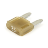 Littelfuse MINI® Fuse, LED Smart Glow, 7.5A, 32VDC, Brown, 0MIN07.5MXGLO - 46262 - Waytek, Inc.