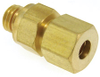 1/4-28 Thread to 4mm O.D. Tubing, Straight Compression -- MCB-4MM-1428 - Image