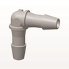 Elbow Connector, Barbed, Natural - HE5 - Qosina Corp.