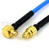 SMP Female to RA SMP Female Cable FM-F086 Coax in 9 Inch and RoHS - SCA69086-09 - Fairview Microwave Inc.