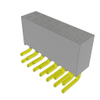 Headers, Receptacles, Female Sockets - SSQ-107-02-F-D-RA-ND - DigiKey
