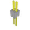 Headers, Male Pins - 612-MTMS-102-51-S-S-125-ND - DigiKey