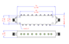 8500 MHz Cavity Bandpass Filter - AE8500B12069 - Anatech Electronics, Inc.