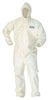 Kimberly-Clark Kleenguard A80 White Large Saranex 23P Disposable Chemical-Resistant Coveralls - 036000-45663 - 036000-45663 - R. S. Hughes Company, Inc.