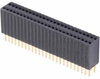10+10 Pos. Female DIL Vertical Throughboard Conn. - M52-5111045 - Harwin Plc