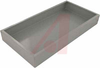 Chassis; Heavy Duty Steel; 12 in.; 8 in.; 3 in.; ASA 61 Smooth Grey; 20 ga. - 70164530 - Allied Electronics, Inc.