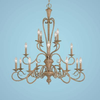 Large Chandeliers-Candle - 708313 - Capital Lighting, Inc.