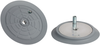 Suction plate (round), universal, for smooth and slightly rough surfaces SPU 250 NBR-55 G1/2-IG TV - 10.01.01.01209 - Schmalz Inc.