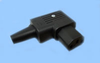 IEC 60320 C13 Angled Rewireable Connector - 83012520 - Interpower