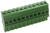 Terminal Block Pluggable 11 Position, 24-12Awg; Pitch Spacing Multicomp Pro - 04R6925 - Newark, An Avnet Company