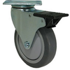 Swivel Caster with Total Locking Brake - Model K3A - K3ARF4x1-1/4-ML - Caster City, Inc.