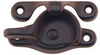 Sash lock, Small, Solid Brass, Oil Rubbed Bro.. - 310045 - HardwareSource, Inc.