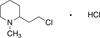 2-(2-Chloroethyl)-1-methylpiperidine HCl - 22110 - Medical Isotopes, Inc.