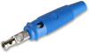 Plug, 4Mm, Blue, Pk5, Sep; Gender Hirschmann Test And Measurement - 26M4856 - Newark, An Avnet Company